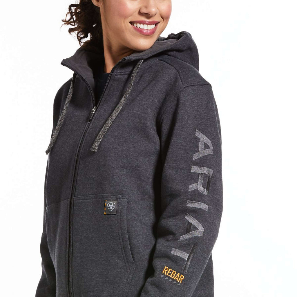 Ariat Veste Rebar All-Weather Femme Charcoal Heather