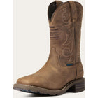 Ariat Western Boots Hybrid Patriot H2O Hommes Distressed Brown