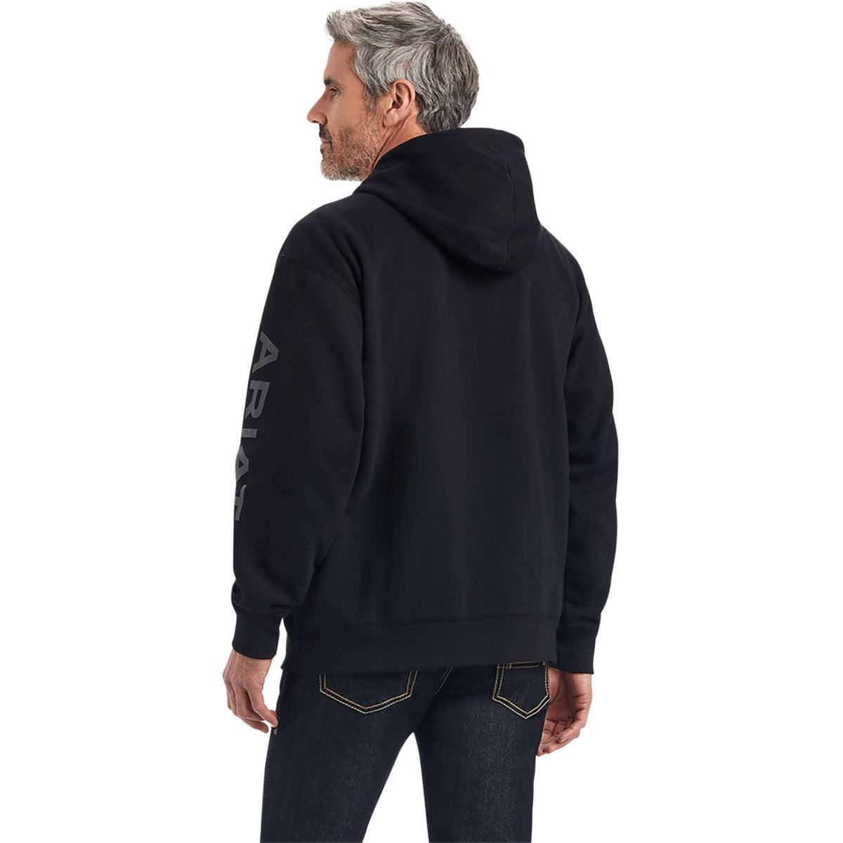 Ariat Pull Logo Hommes Noir