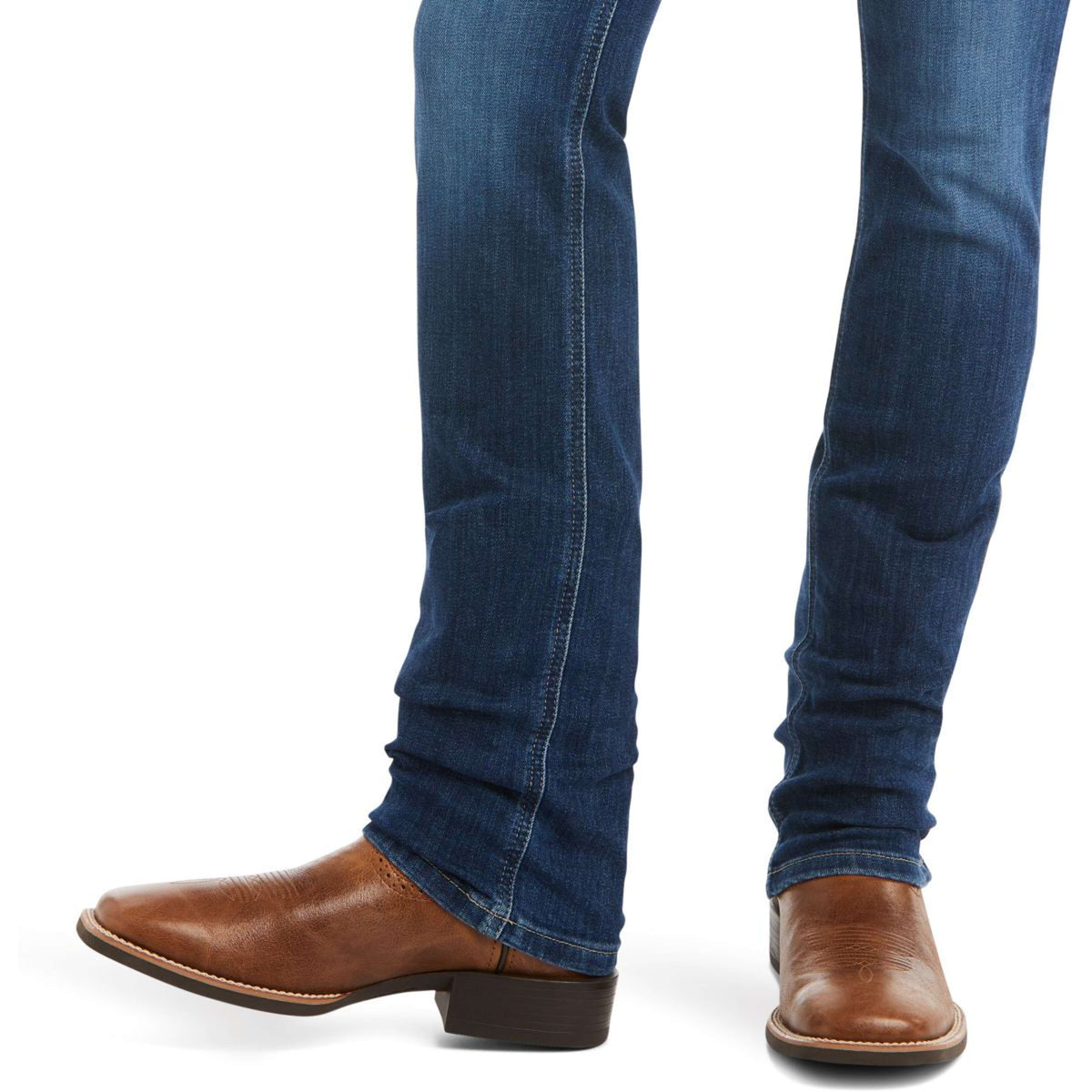 Ariat Jeans Real Perfect Rise Abby Straight Femme Mackenzie Blue