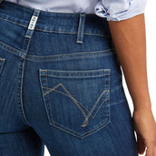 Ariat Jeans Real Perfect Rise Abby Straight Femme Mackenzie Blue