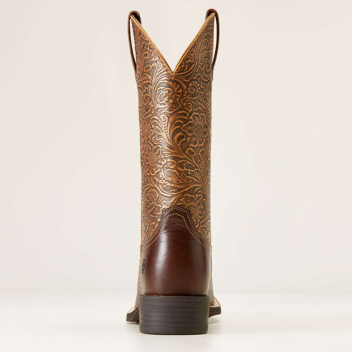 Ariat Bottes Western Round Up Wide Femme Marron