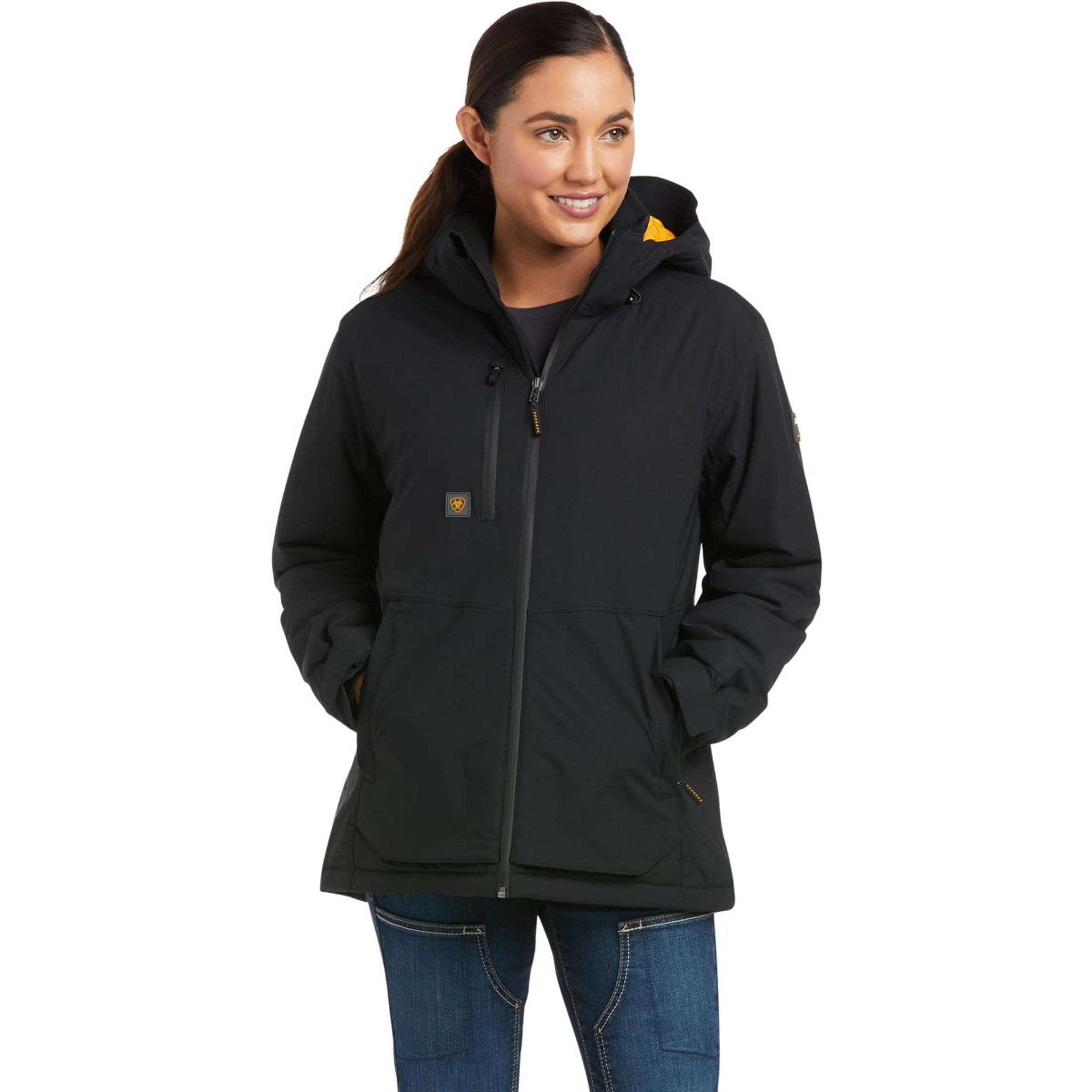 Ariat Veste Rebar Storm Fighter 2.0 Waterproof Femme Noir Ariat Veste Rebar Storm Fighter 2.0 Waterproof Femme Noir