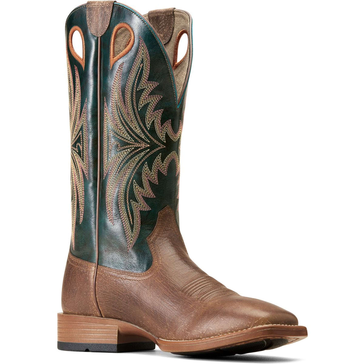 Ariat Botte Occidentale Granger Ultra Hommes Brown Bark/Sea Green