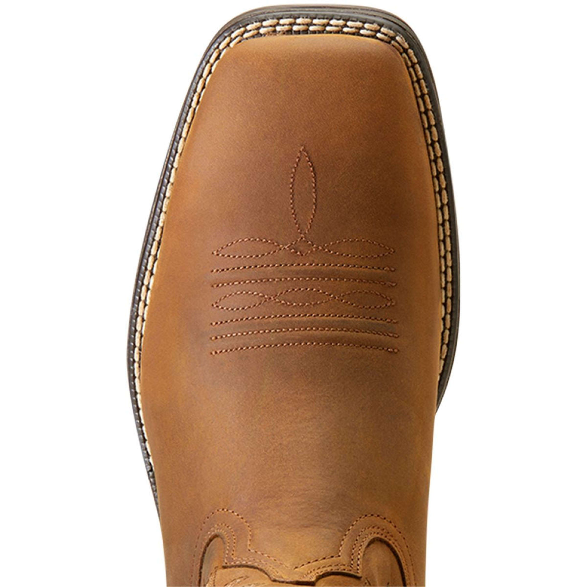 Ariat Botte Occidentale Ridgeback Hommes Oily Distressed Tan