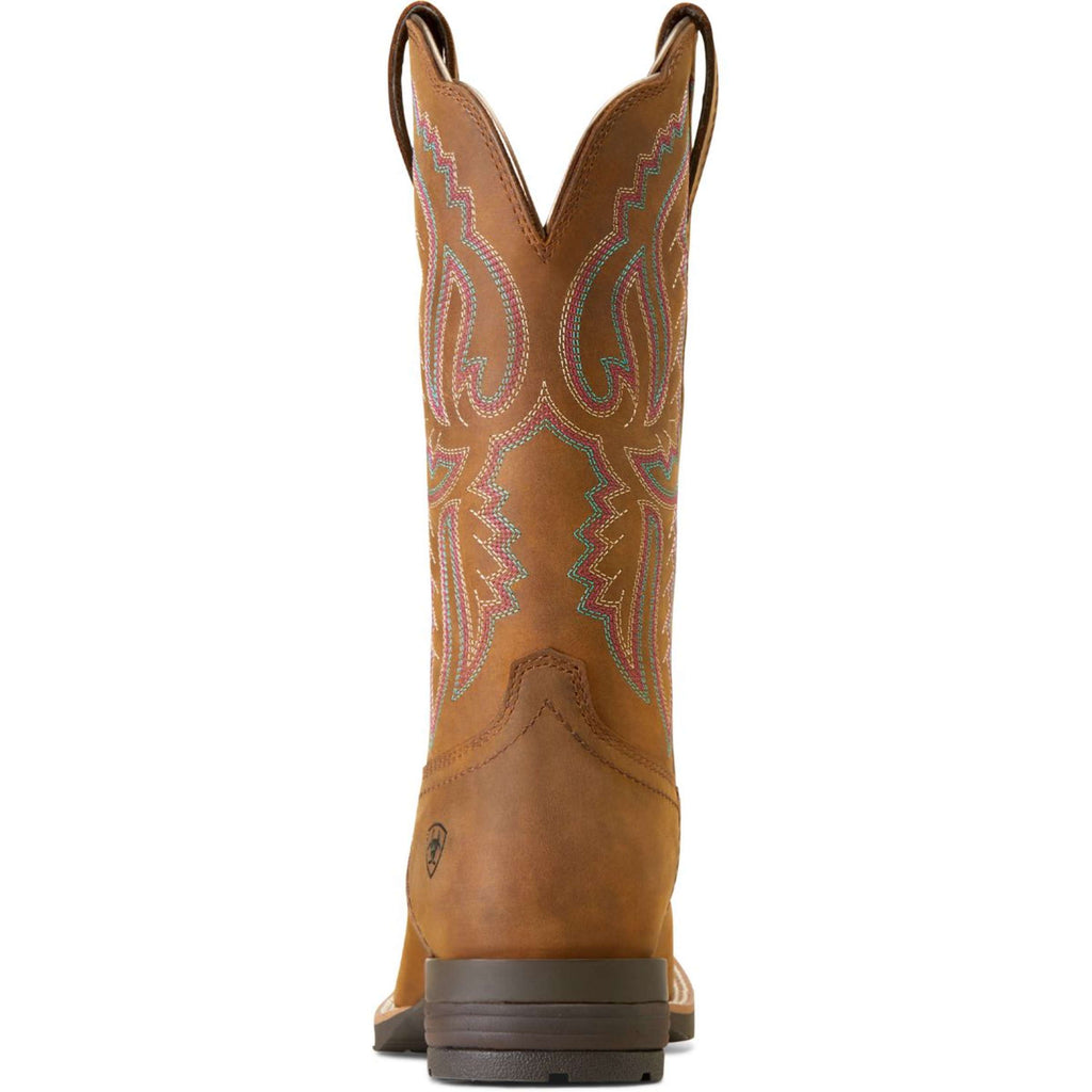 Ariat Bottes Western Hybrid Ranchwork Femme Distressed Tan