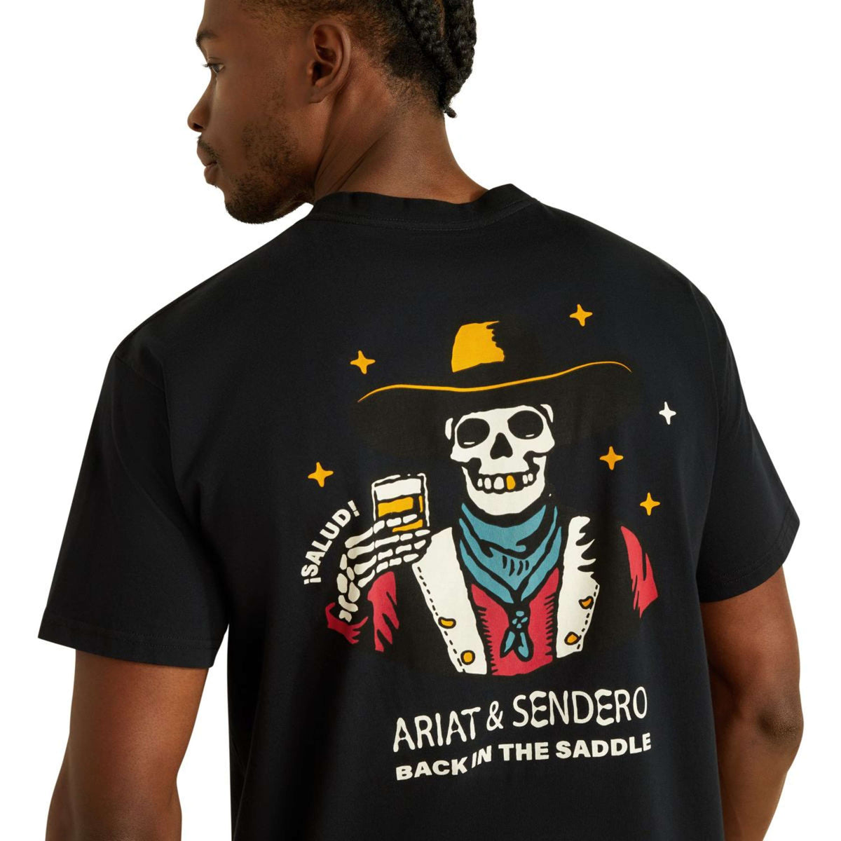 Ariat T-Shirt Sendero Hommes Noir