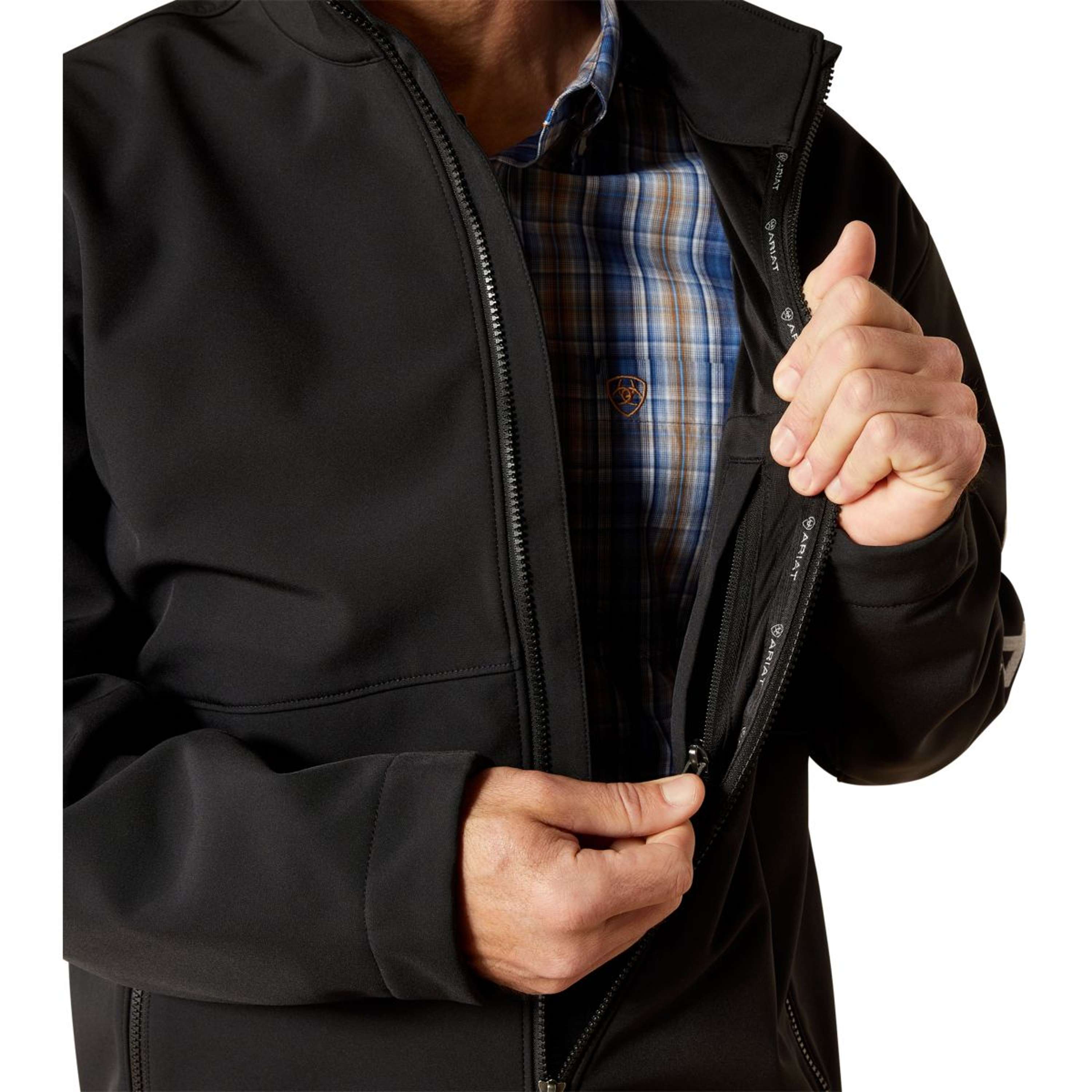 Ariat Gilet Softshell Logo Hommes Noir