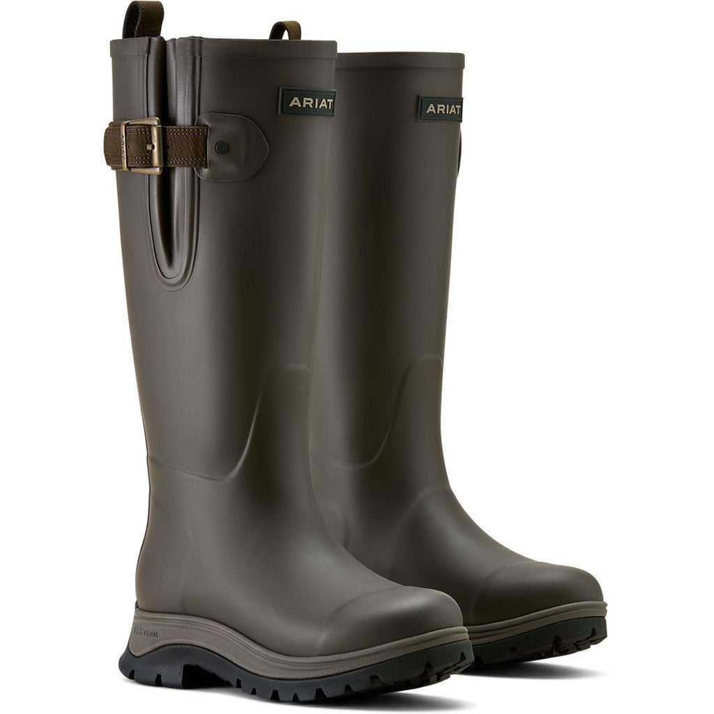 Ariat Bottes de pluie Woodstock Femme Marron