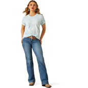 Ariat T-Shirt Another Day Femme Vintage Lagoon