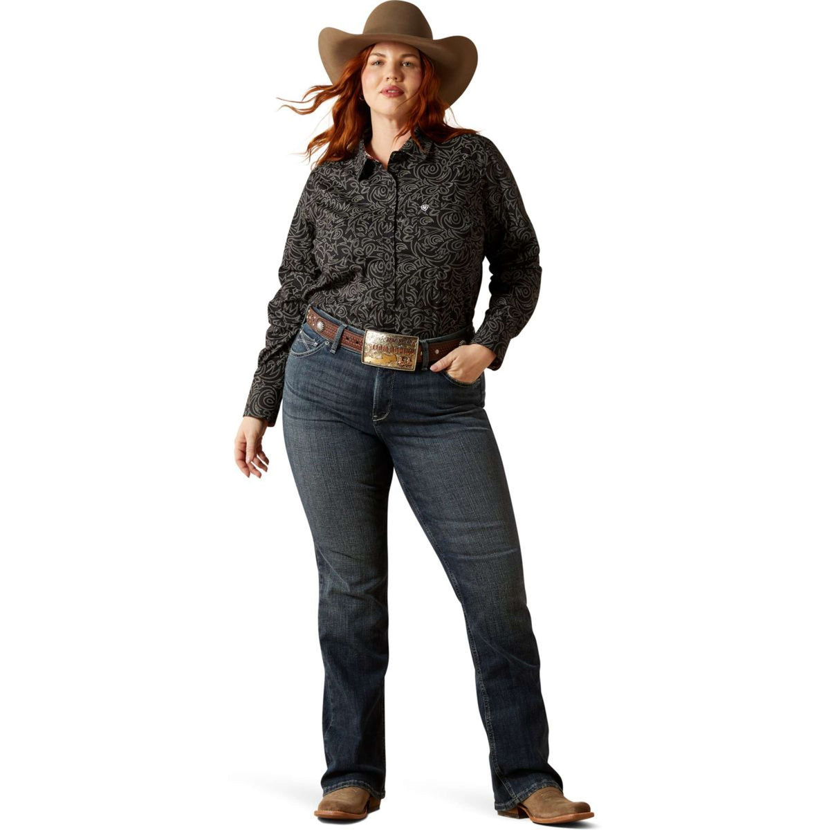Ariat Blouse Kirby Femme Noir
