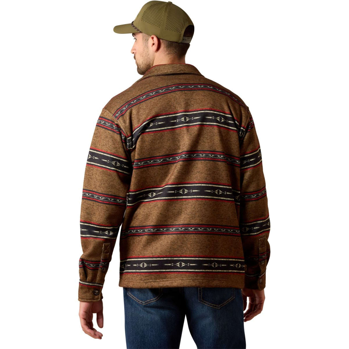Ariat Blouse Caldwell Hommes Toffee Serape