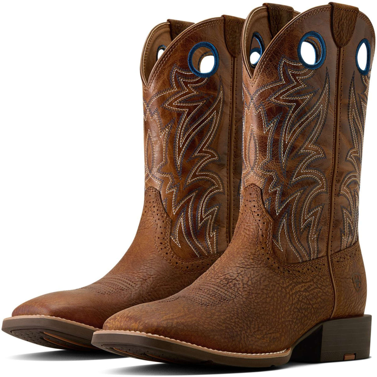 Ariat Bottes Western Sport Sidebet Hommes Dark Tan