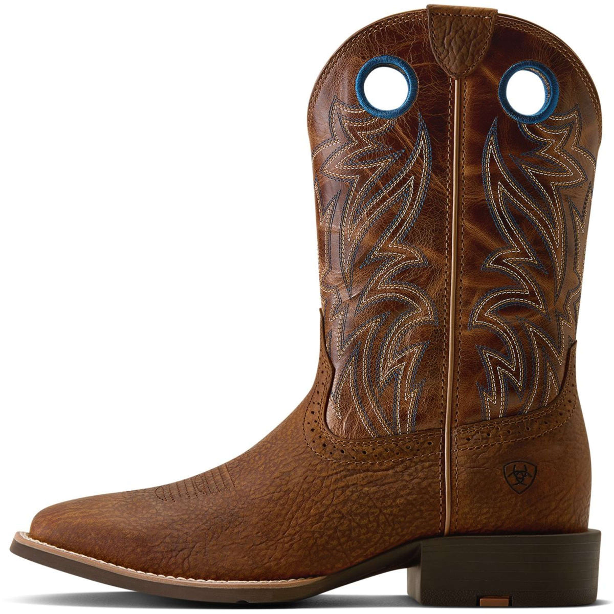 Ariat Bottes Western Sport Sidebet Hommes Dark Tan