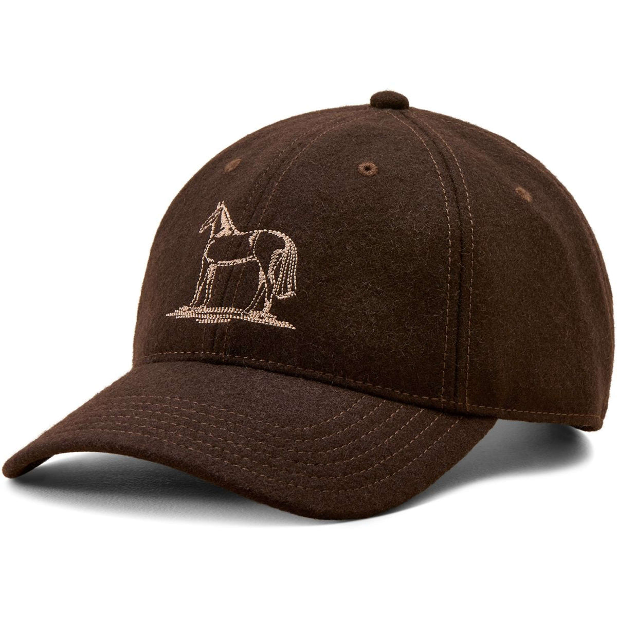 Ariat Casquette Wool Country Chocolat foncé