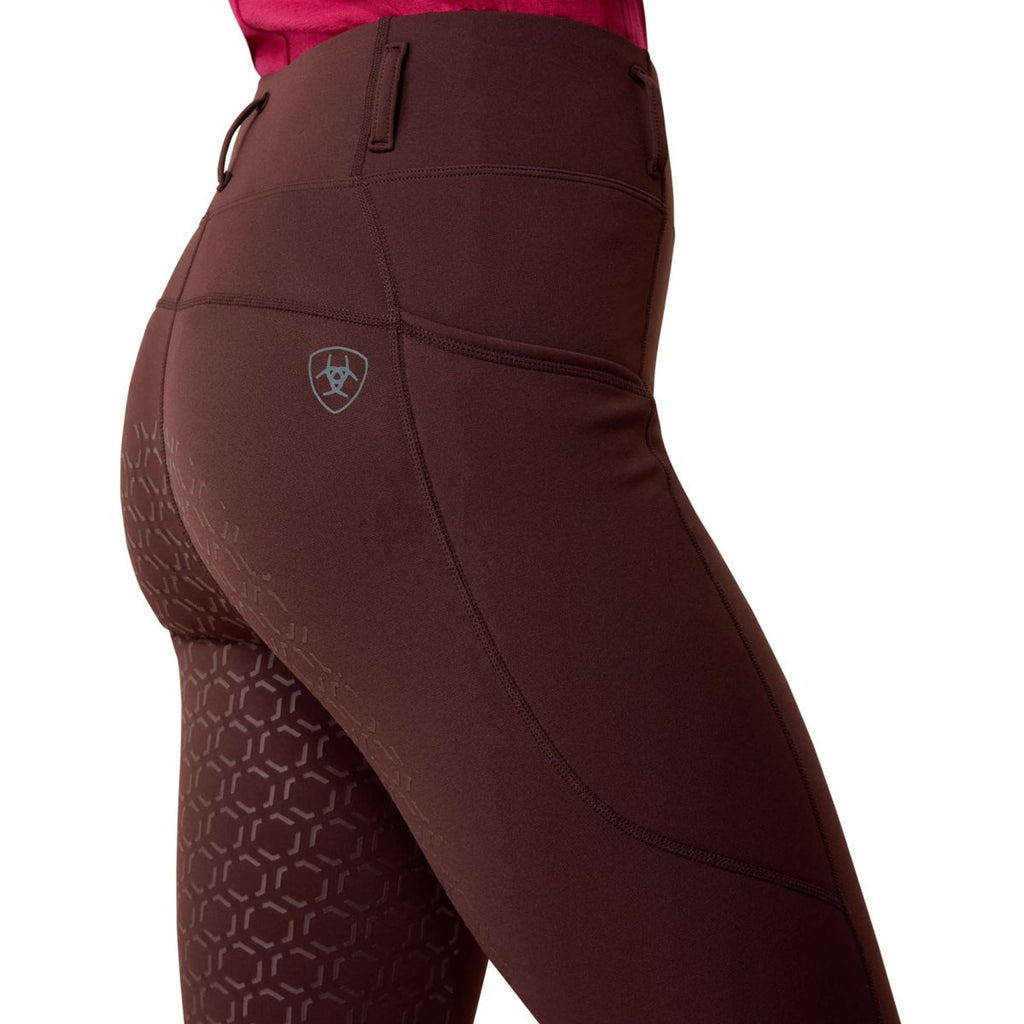 Ariat Legging d'équitation chauffant Venure 2.0 Femme Chocolate Plum