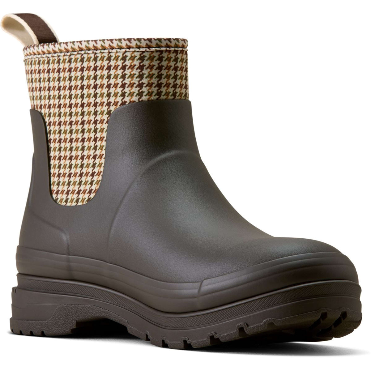 Ariat Jodhpurs Kelmarsh Shortie Femme Chocolate/Tan Twill
