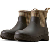Ariat Jodhpurs Kelmarsh Shortie Femme Chocolate/Tan Twill