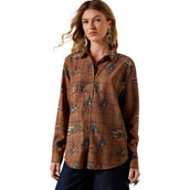 Ariat Blouse Homestyle Femme Marron