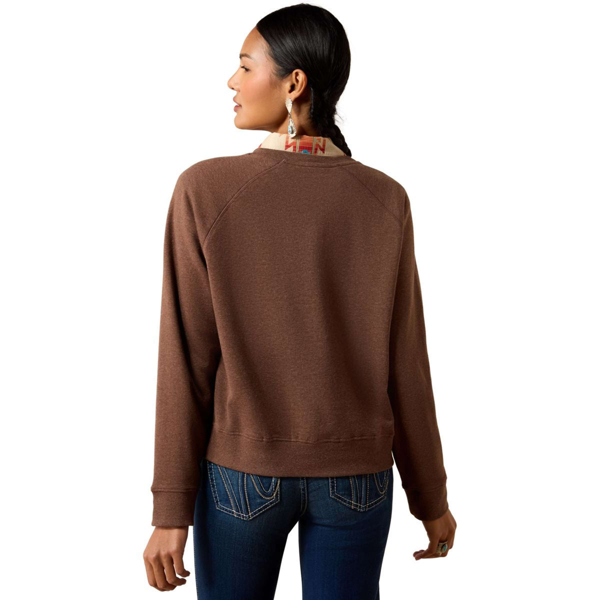 Ariat Pull Essential Crew Femme Chicory Coffee