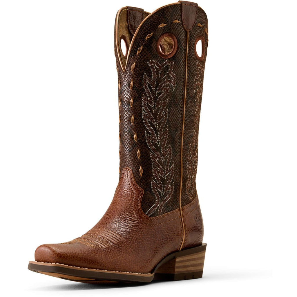 Ariat Bottes Western Lucera NcToe Femme Deepest Tan/Chocolate Snake