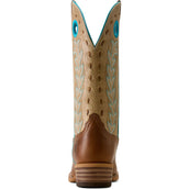 Ariat Bottes Western Lucera NcToe Femme Wheat Brown/Soft Parchment