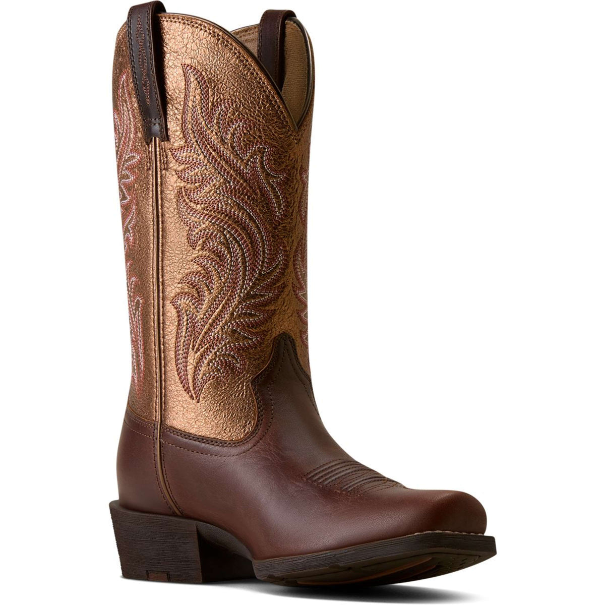 Ariat Bottes Western Round Up NcToe Femme Espresso