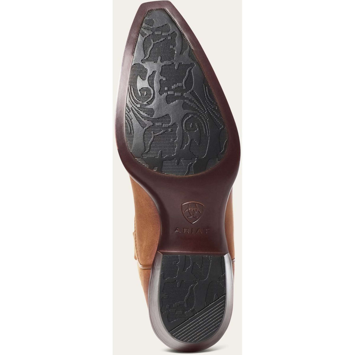 Ariat Bottes Western Heritage X Toe Elastic Calf Femme Marron