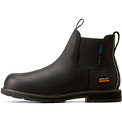Ariat Jodhpurs Groundbreaker Chelsea Waterproof Steel Toe Hommes Noir