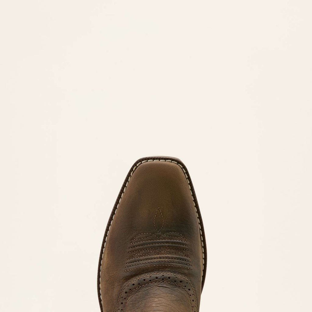 Ariat Bottes Western Hybrid Roughstock Antler Hommes Wild Taupe/Espresso