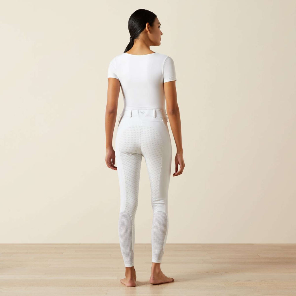 Ariat Pantalon d'Équitation Tri Factor NT Full Grip Blanc