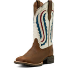 Ariat Bottes Western Hybrid Ranchwork Venttek Femme Distressed Brown/Crema
