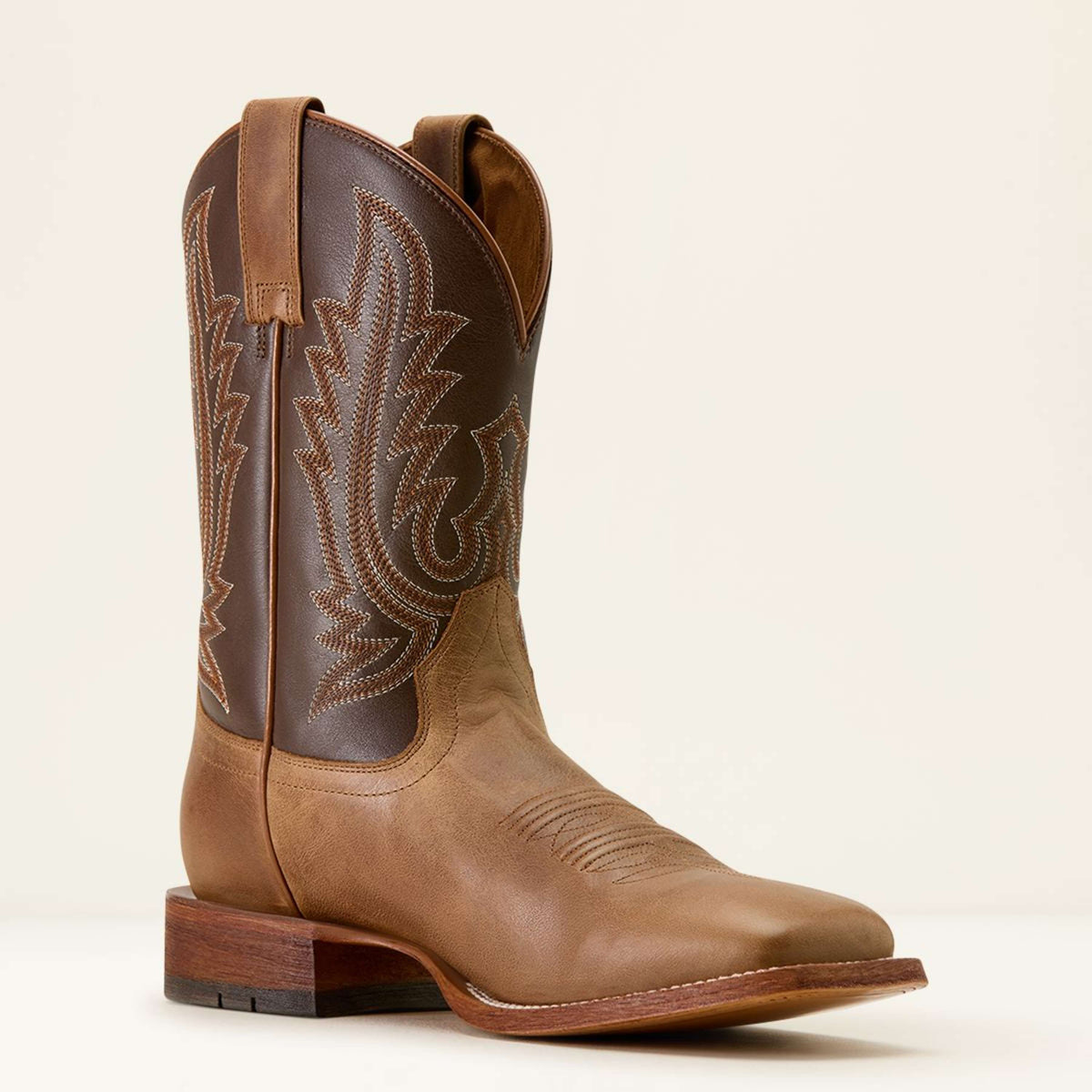 Ariat Bottes Western County Roads Hommes Wheat Tan/Santa Fe Brown