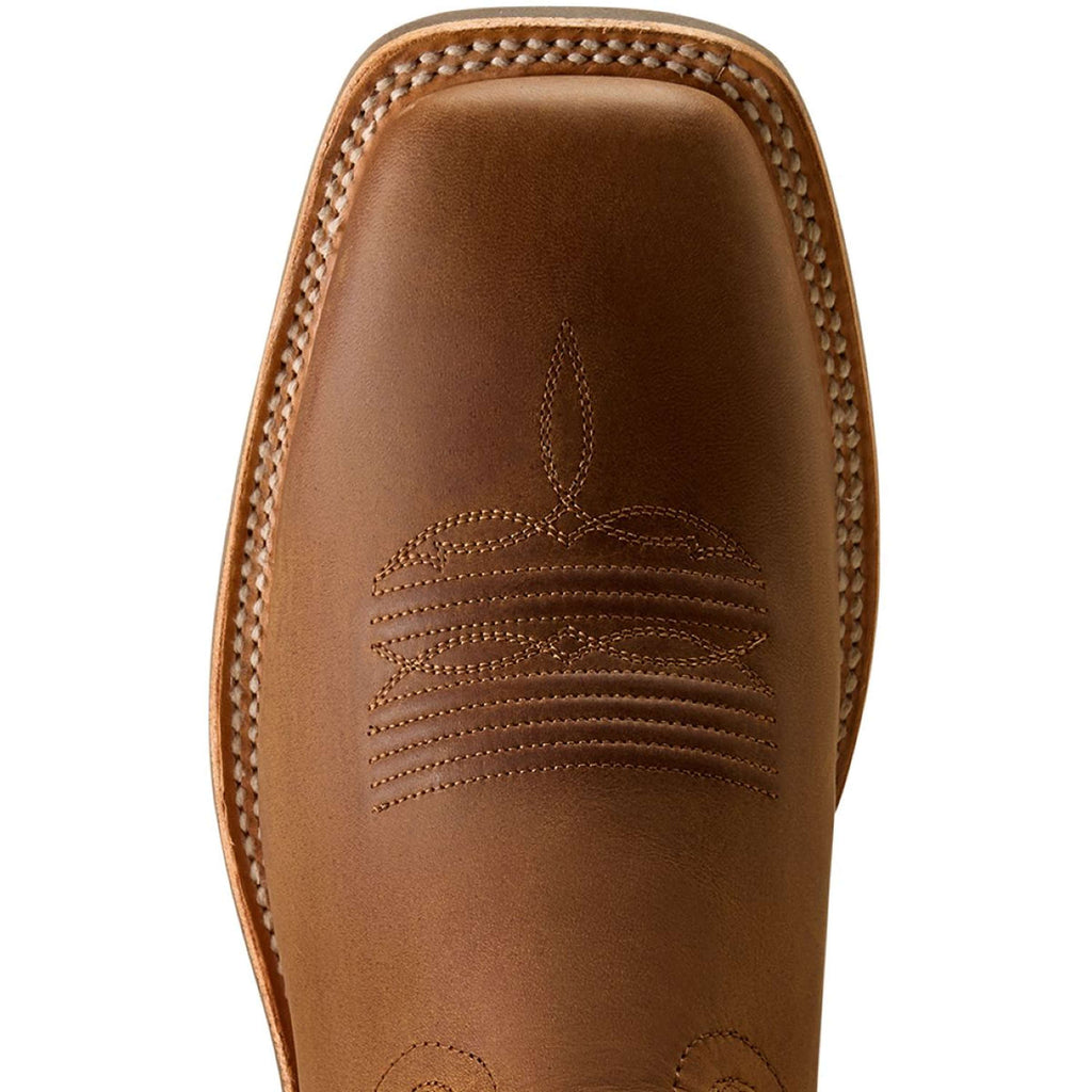 Ariat Bottes Western Highland Toughstock Hommes Distressed Brown/Tack Room Brown