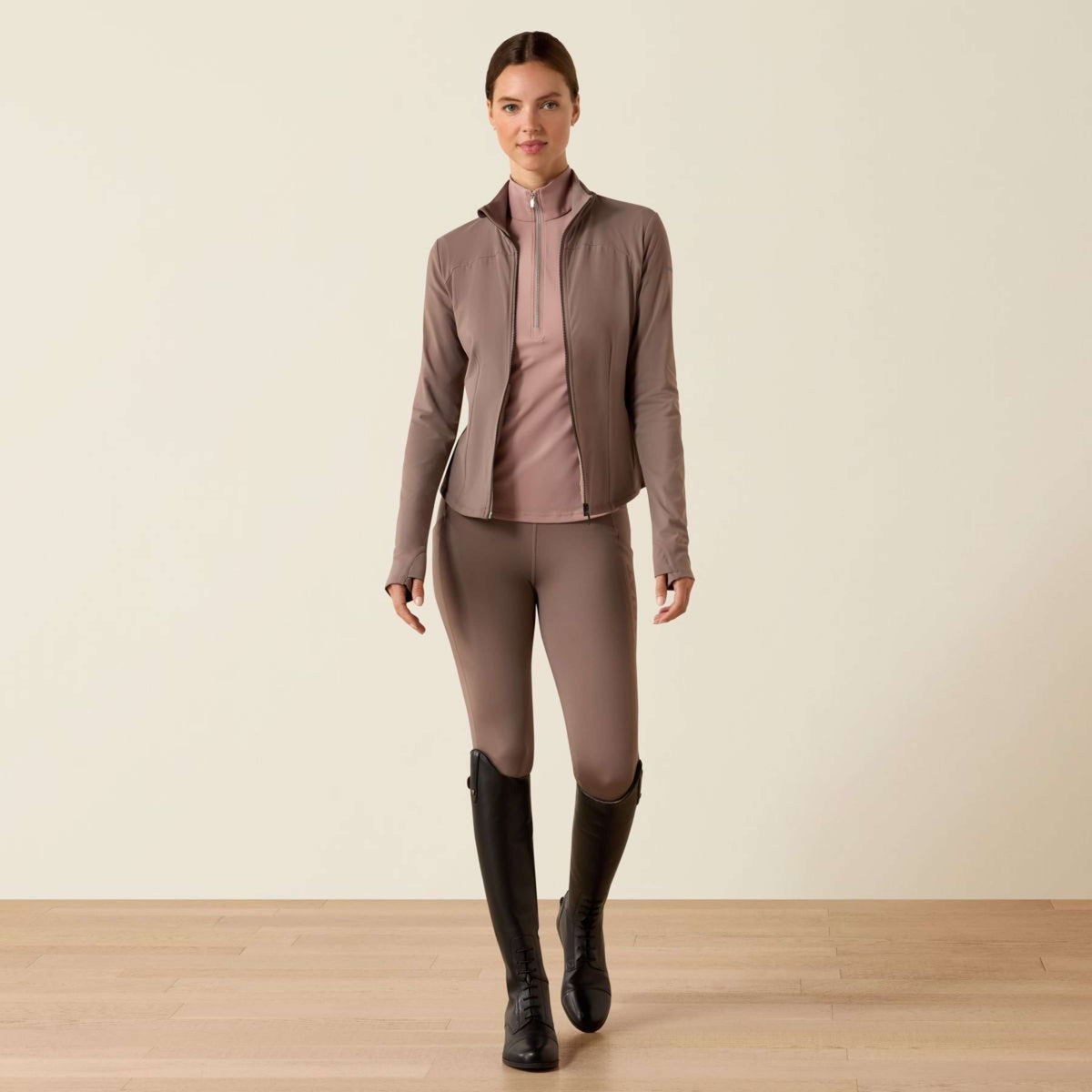 Ariat Veste Solveil Full Zip Femme Fer