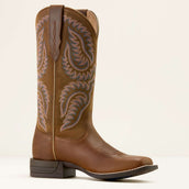 Ariat Bottes Western Cattle Caite Femme Distressed Brown/Adobe Clay