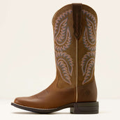 Ariat Bottes Western Cattle Caite Femme Distressed Brown/Adobe Clay