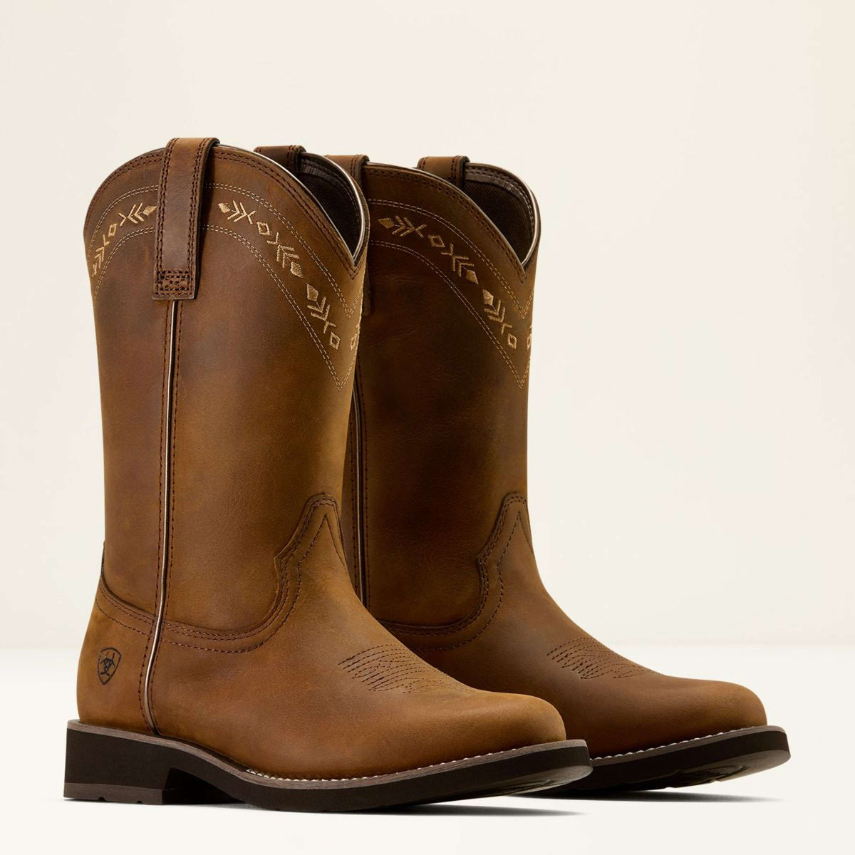 Ariat Bottes Western Kearny Femme Distressed Brown