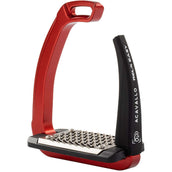 Acavallo Étriers REL-X Easy Rouge/Noir