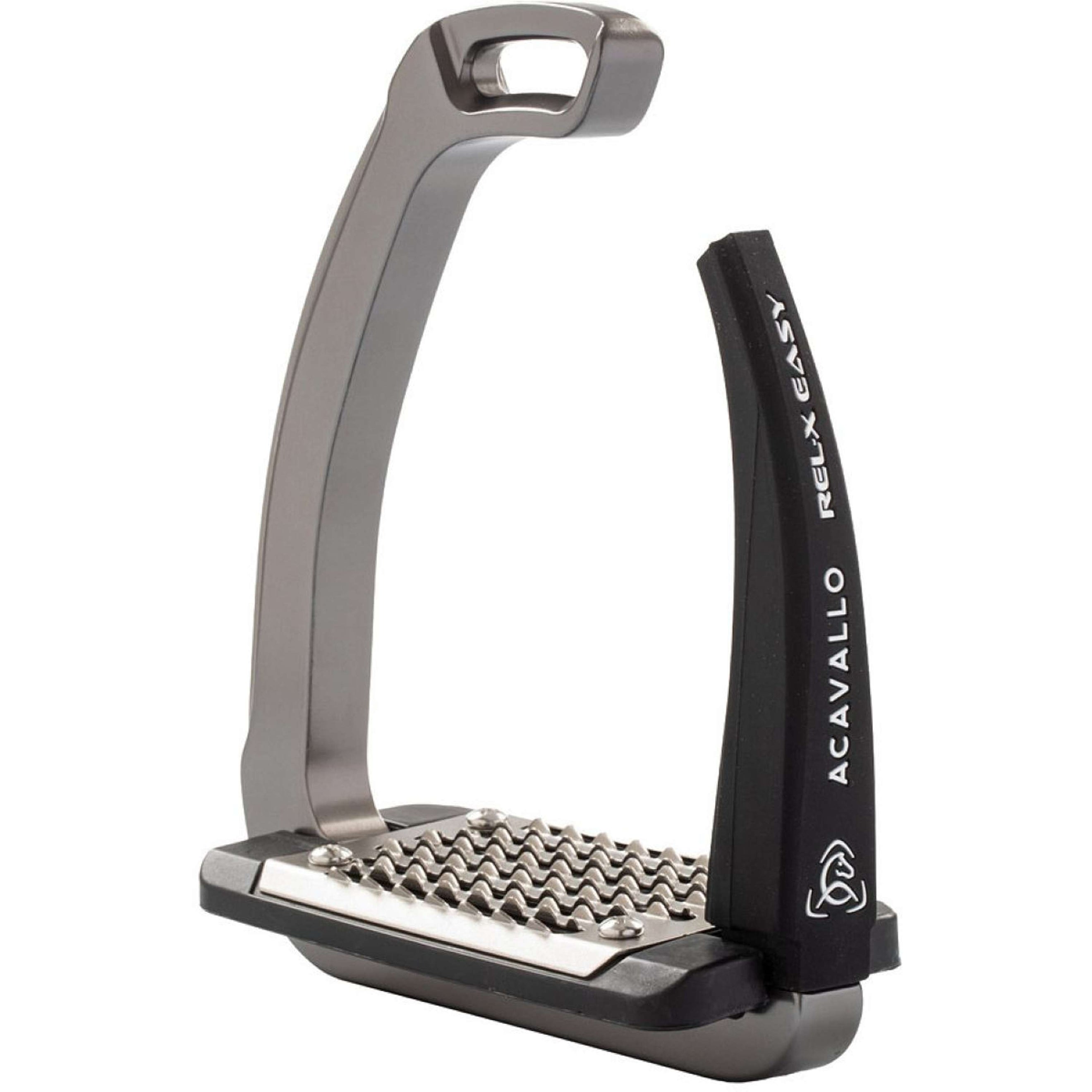 Acavallo Étriers REL-X Easy Titane/Noir Acavallo Étriers REL-X Easy Titane/Noir