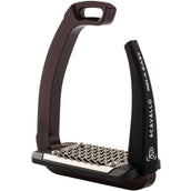 Acavallo Étriers REL-X Easy Marron/Noir