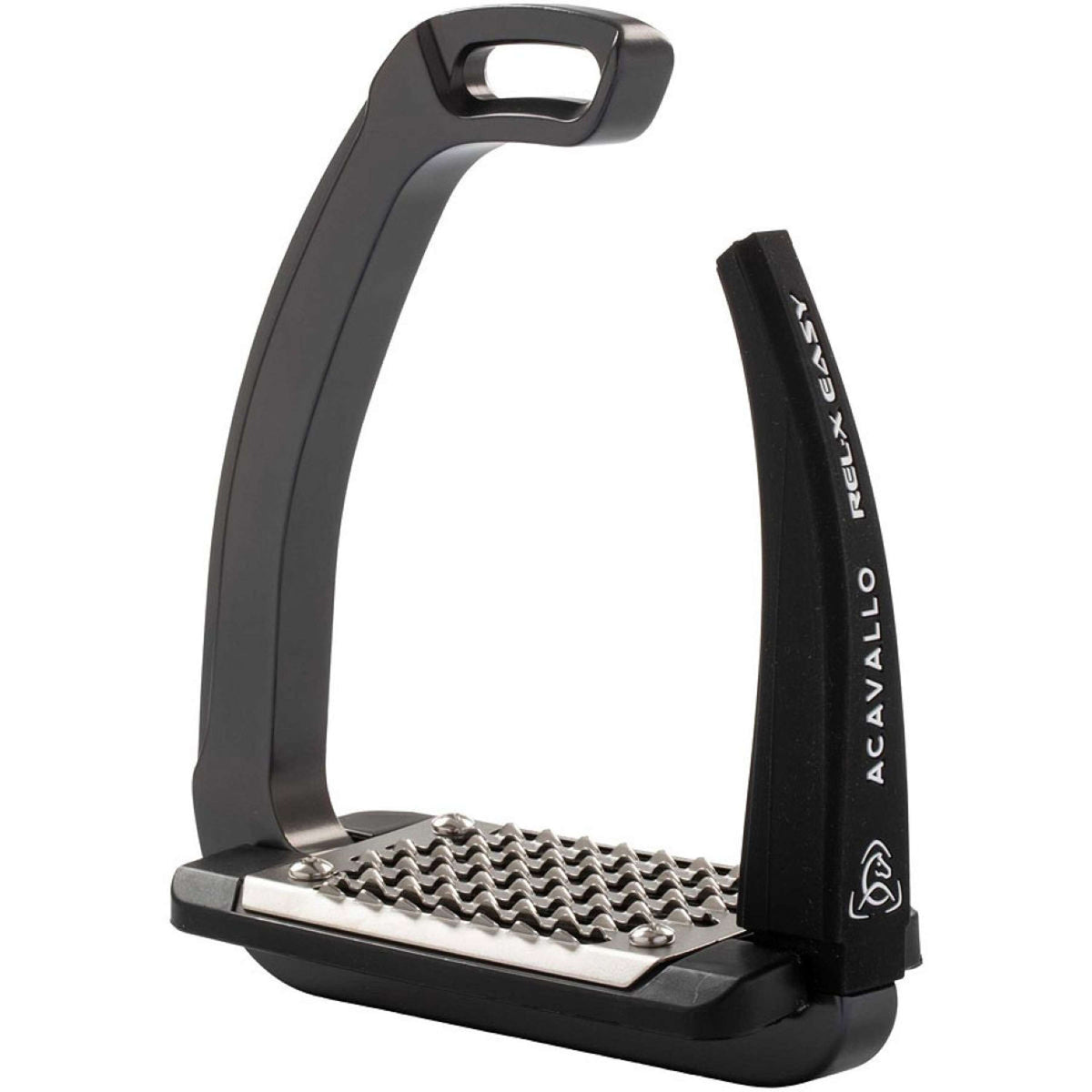 Acavallo Étriers REL-X Easy Charbon de bois/Noir