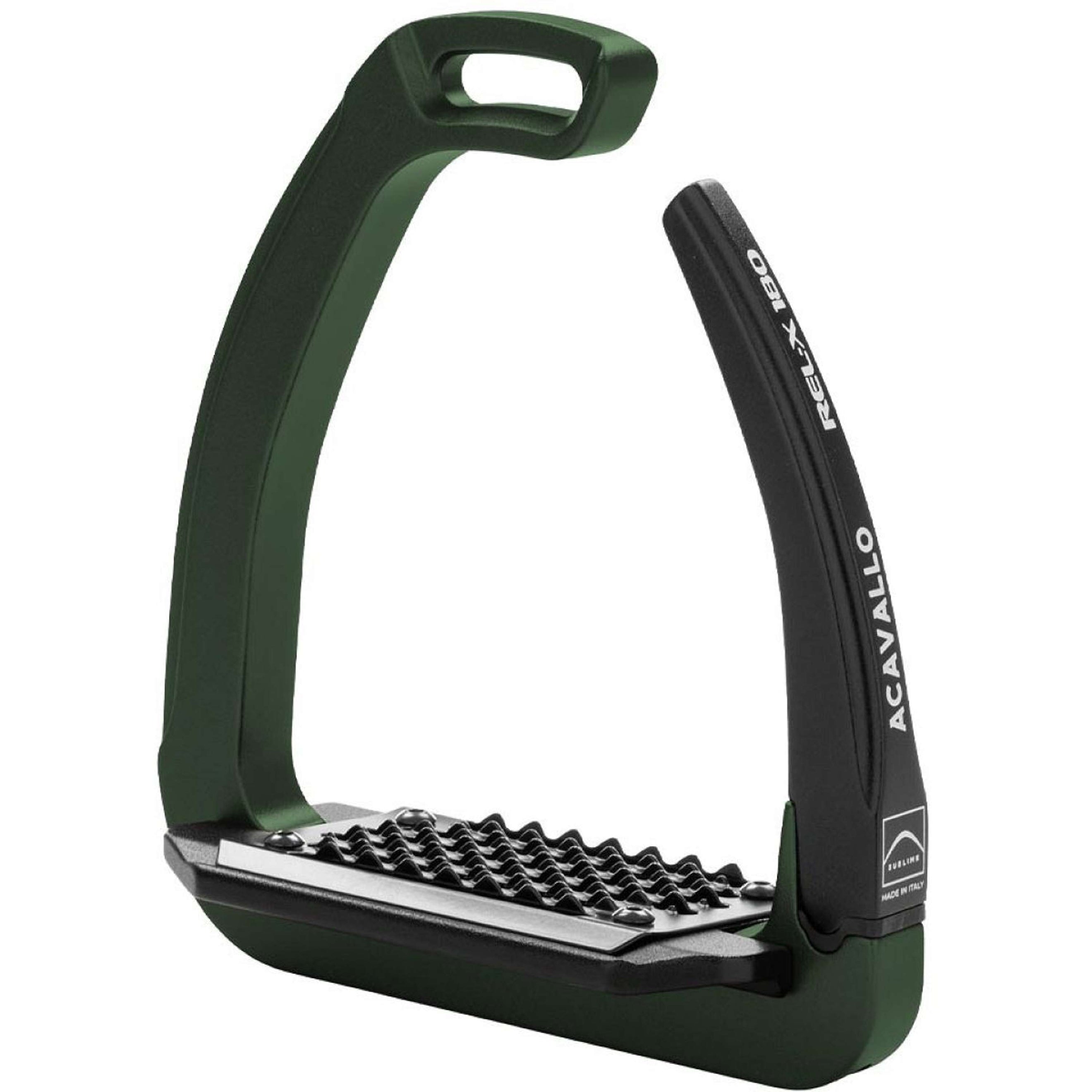 Acavallo Étriers REL-X 180 Hunter groen/Zwart