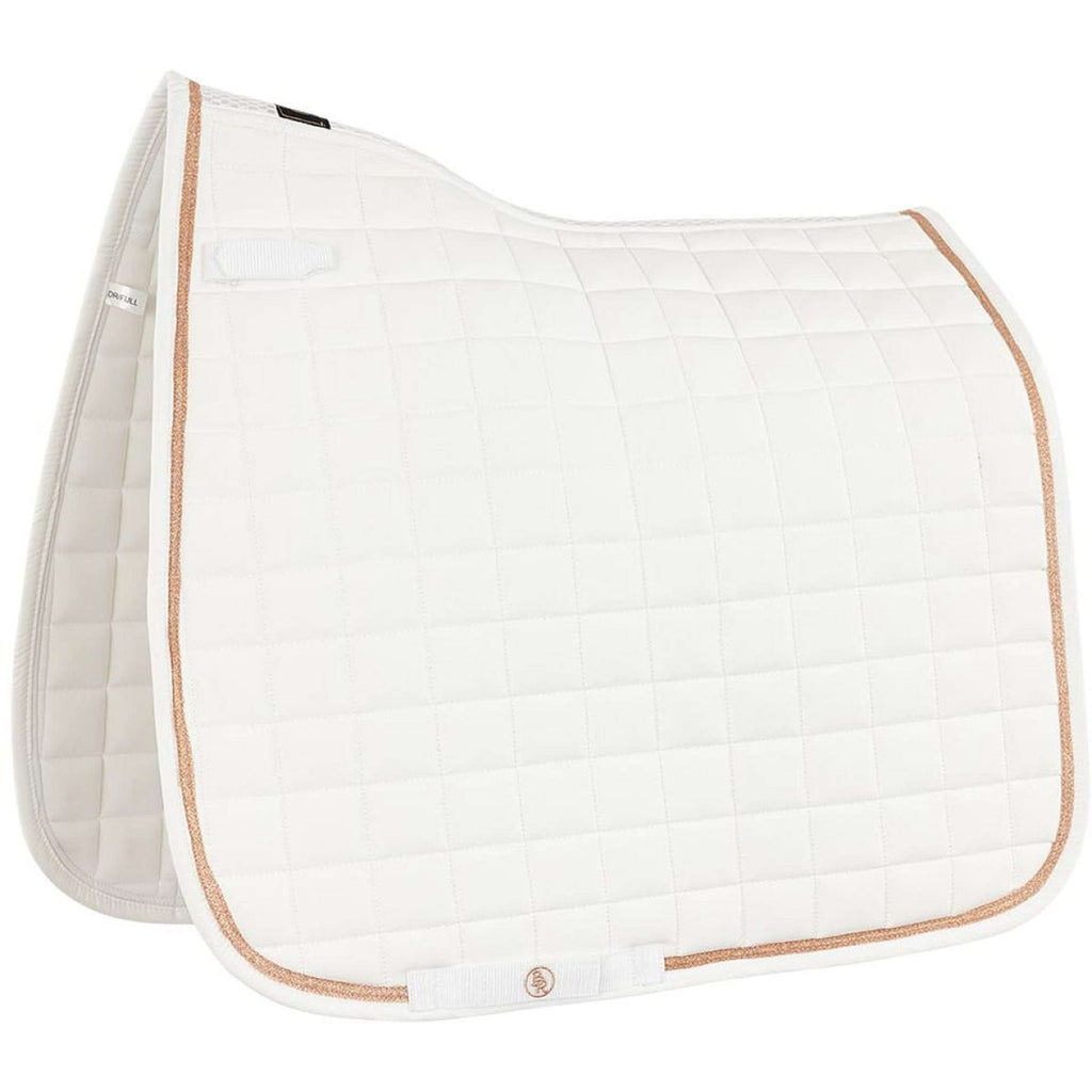 BR Tapis de Selle Liverpool Dressage Blanc