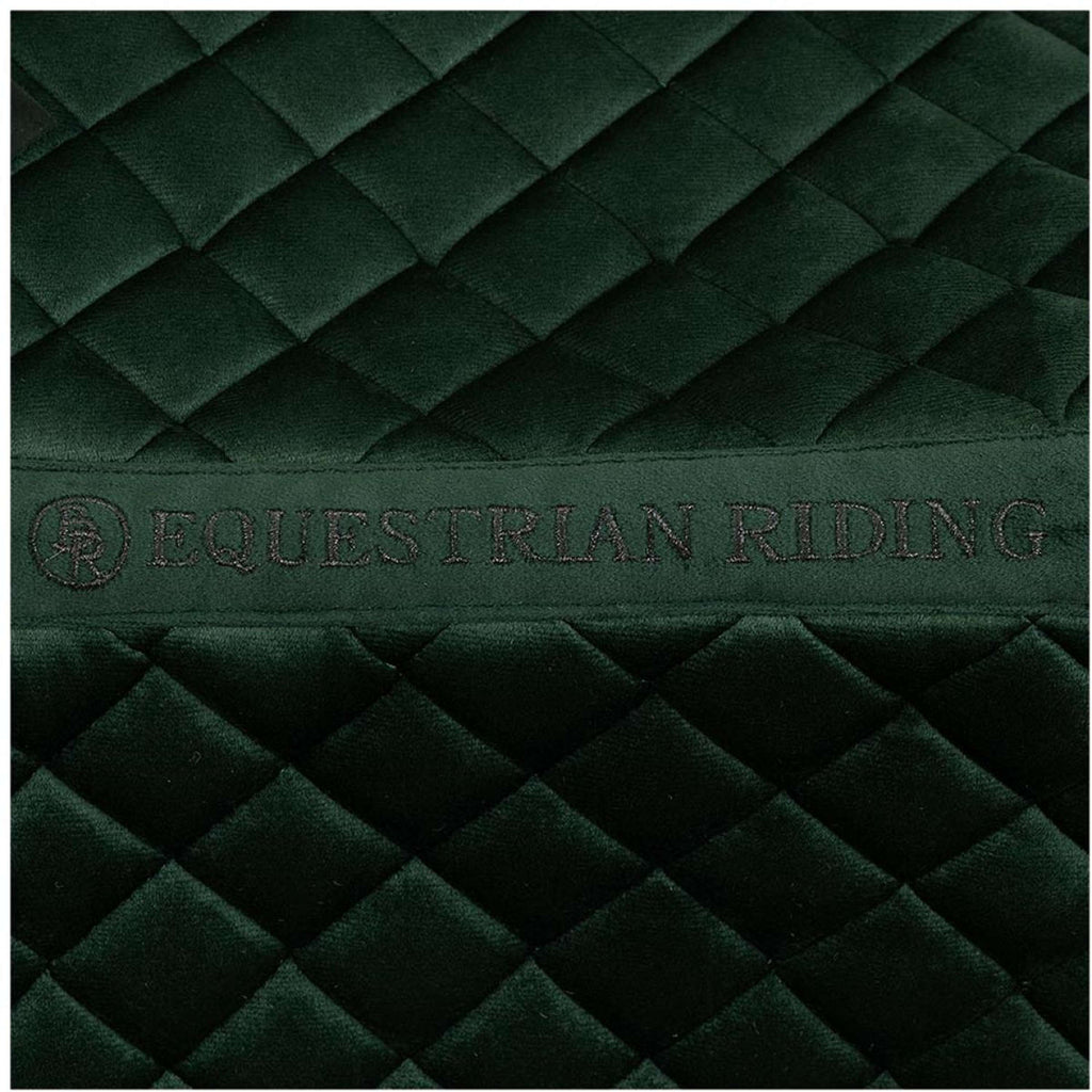 BR Tapis de Selle Opulence Dressage Jungle Green