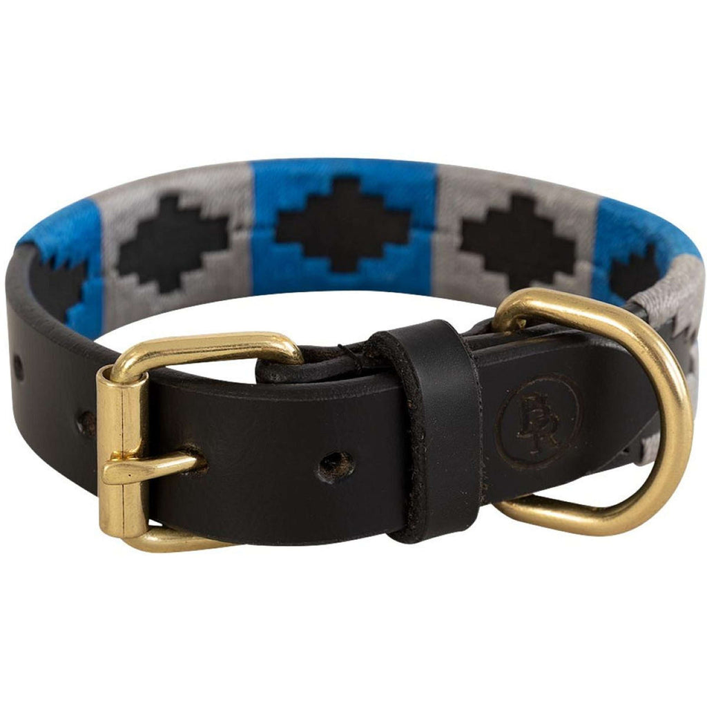 BR Collier pour Chien Bleu/Gris