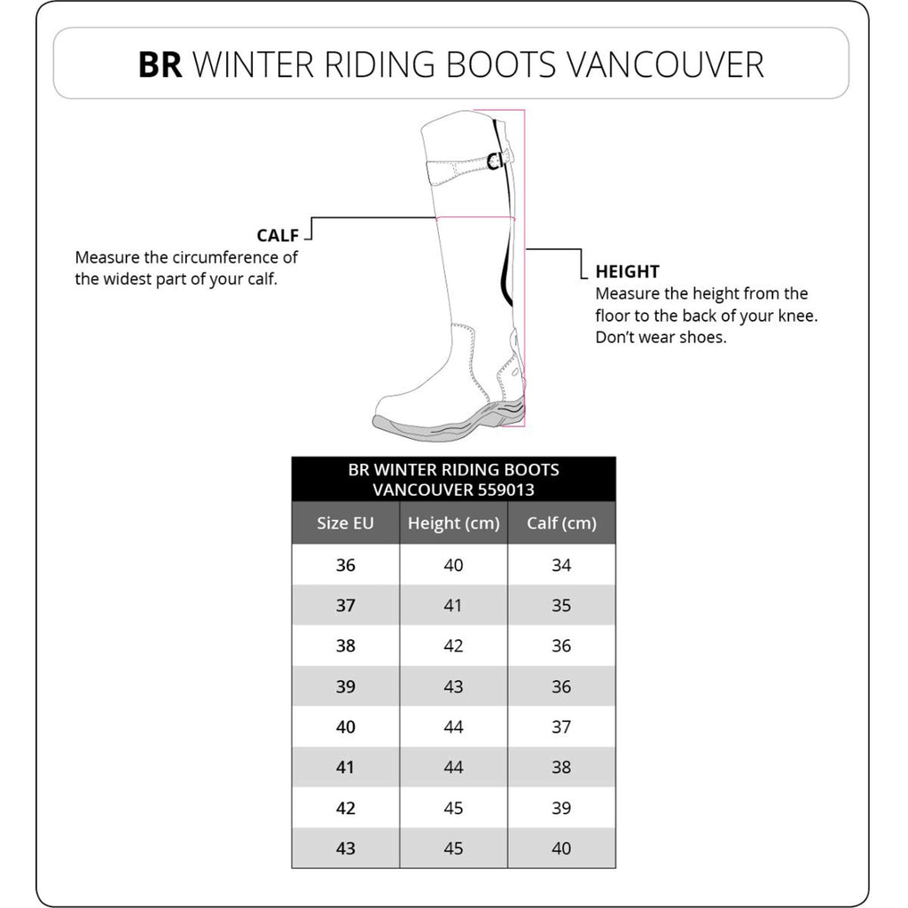 BR Bottes d'Hiver Vancouver Noir