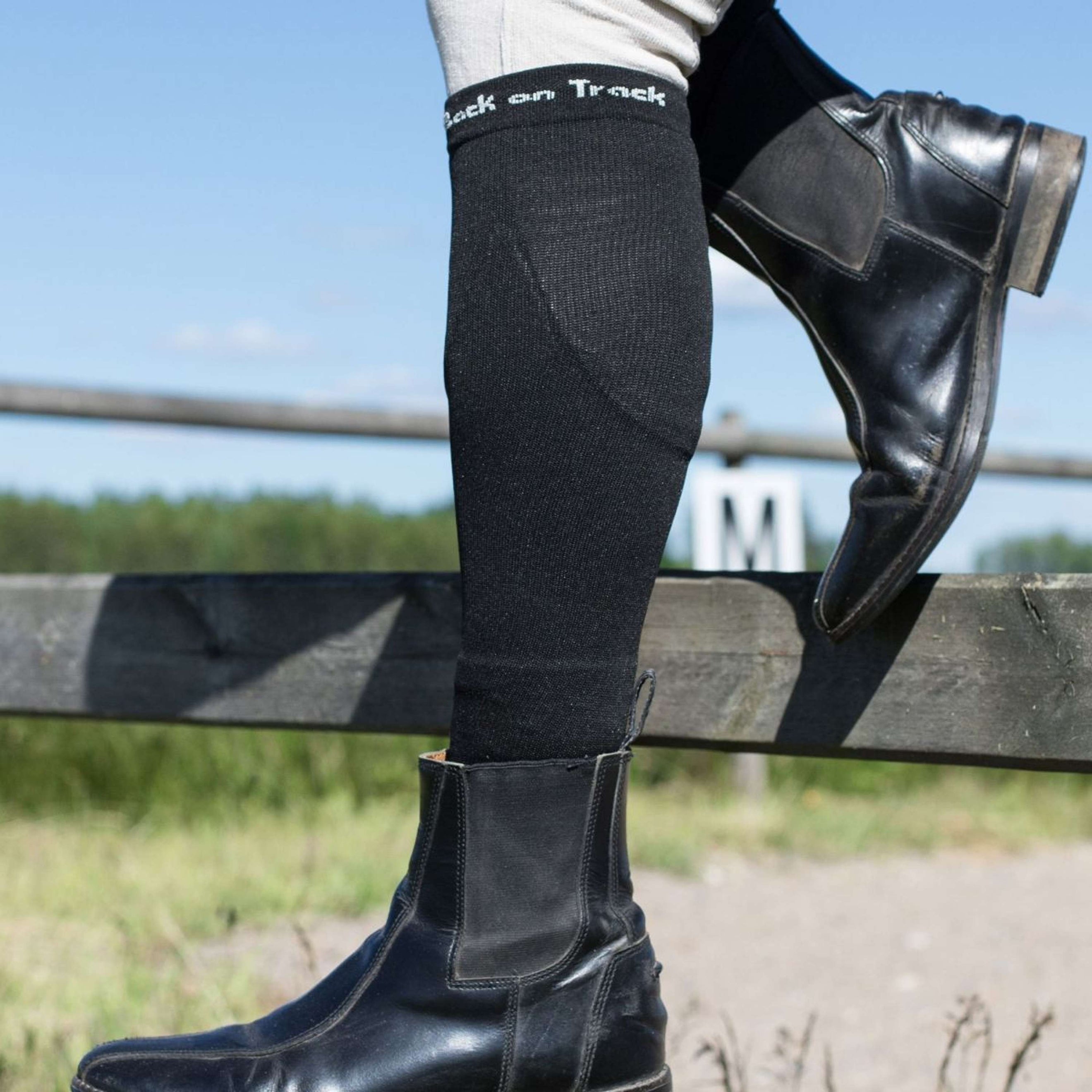 Back on Track Chaussette Montante Nikki Noir Back on Track Chaussette Montante Nikki Noir