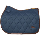 Back on Track Tapis de Selle AirFlow de Saut Bleu