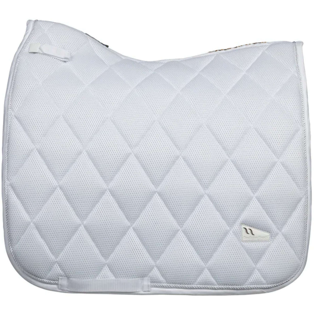 Back on Track Tapis de Selle Airflow Dressage Blanc